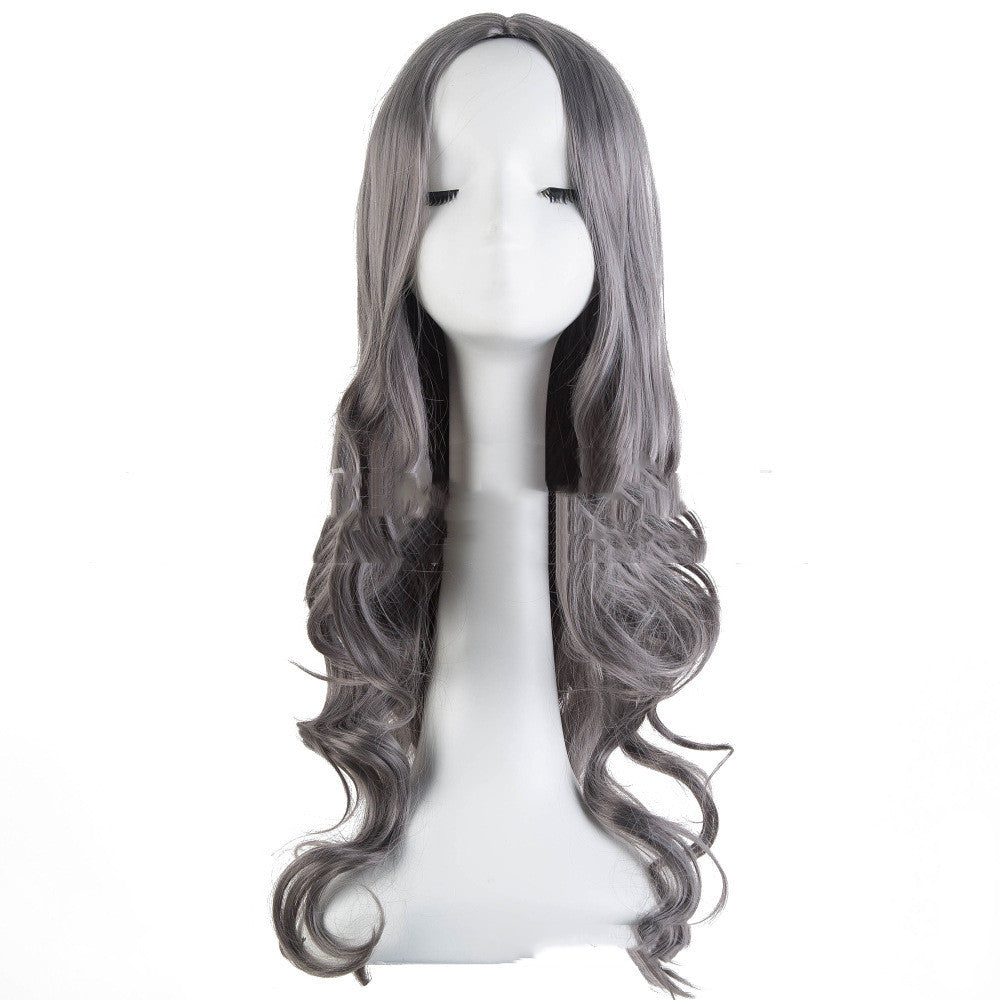 Fashion Big Wave Chemical Fiber Wig