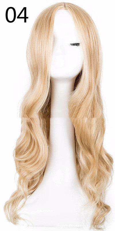 Fashion Big Wave Chemical Fiber Wig