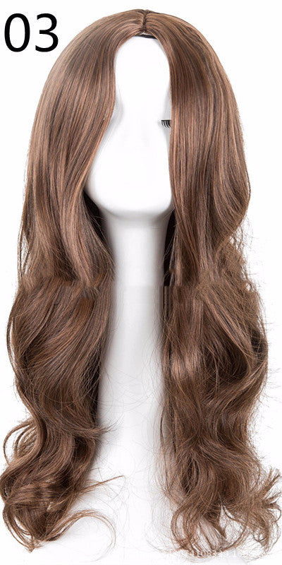 Fashion Big Wave Chemical Fiber Wig